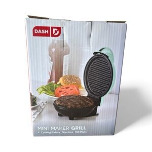 Dash Mini Maker Grill with Non-Stick Surface